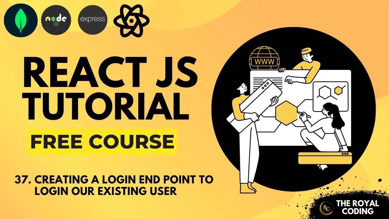 Creating Login Endpoint & Login Existing User in CloudNoteBook - Node.js JWT authentication tutorial